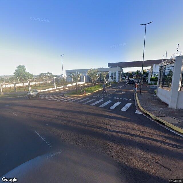 Imagem estática do "Street View" da localização