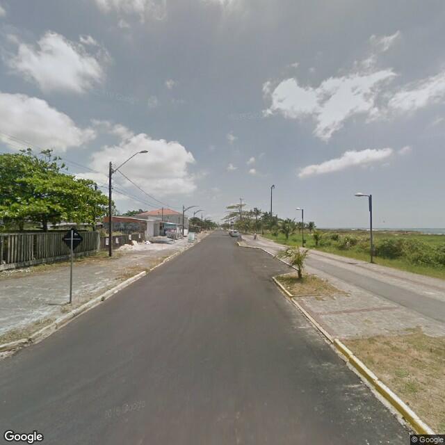 Imagem estática do "Street View" da localização