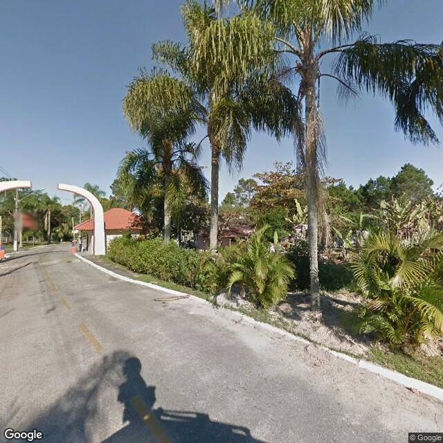 Imagem estática do "Street View" da localização