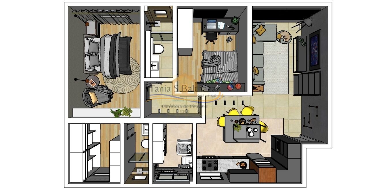Apartamento, 2 quartos, 110 m² - Foto 36