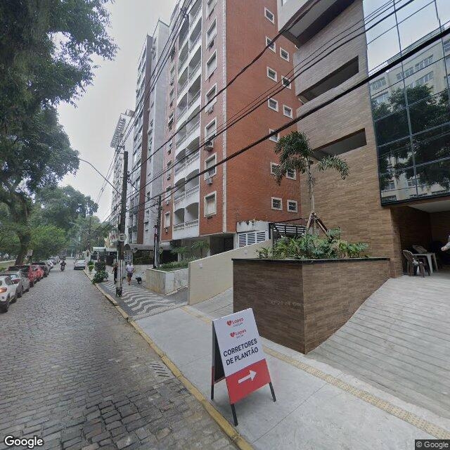 Imagem estática do "Street View" da localização