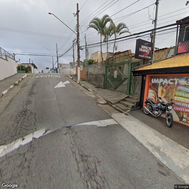 Imagem estática do "Street View" da localização