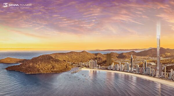 Senna Tower: O maior prédio residencial do mundo, será em SC