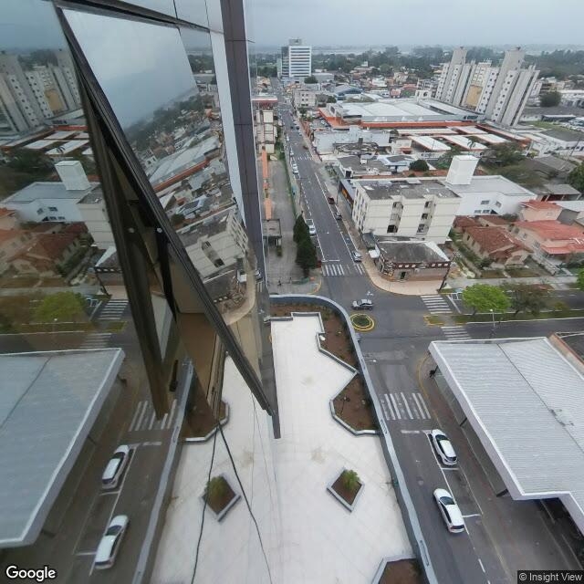 Imagem estática do "Street View" da localização