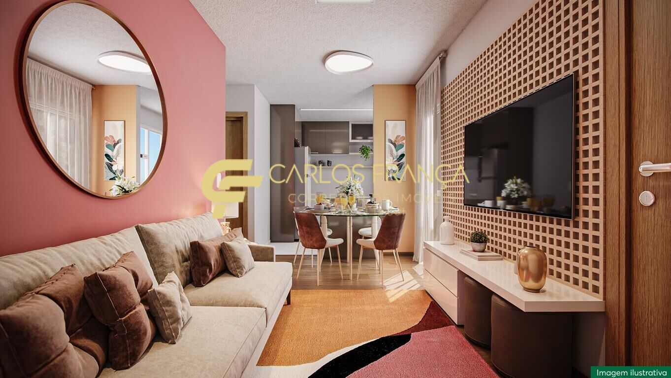 2 quartos à venda, 41 m² por R$ 255.000,00 - Paralela