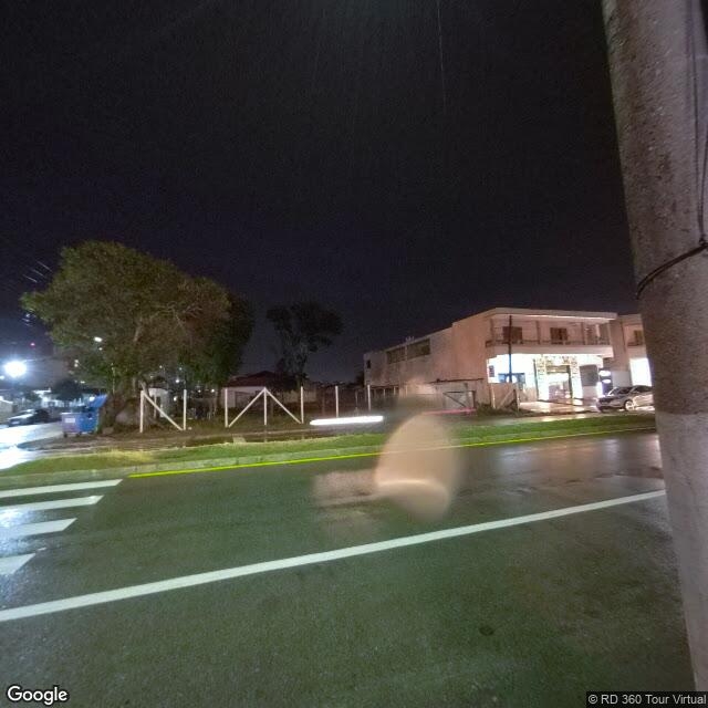 Imagem estática do "Street View" da localização