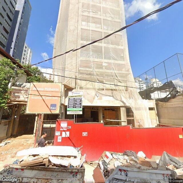 Imagem estática do "Street View" da localização