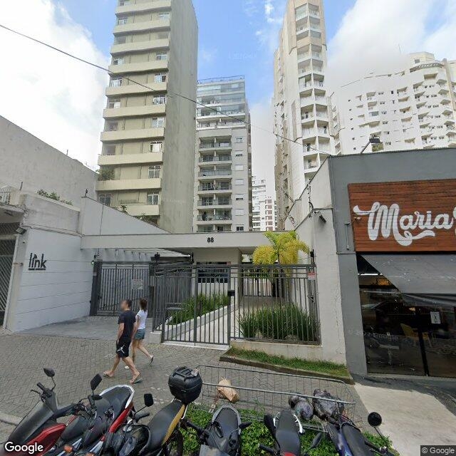 Imagem estática do "Street View" da localização