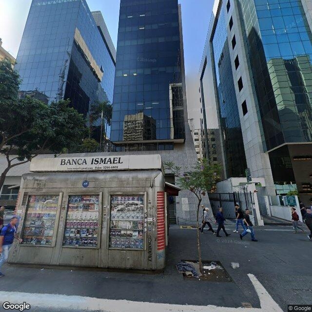 Imagem estática do "Street View" da localização