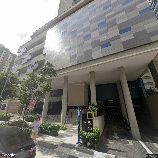Imagem estática do "Street View" da localização