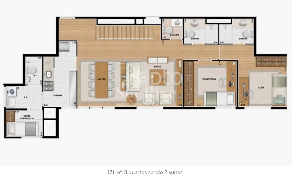 Apartamento para alugar com 1 quarto, 50m² - Foto 48