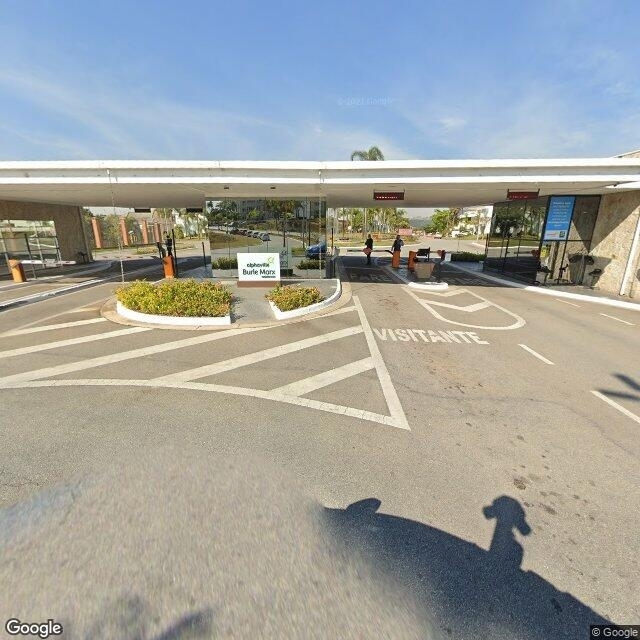 Imagem estática do "Street View" da localização