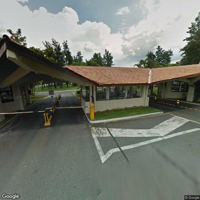 Imagem estática do "Street View" da localização