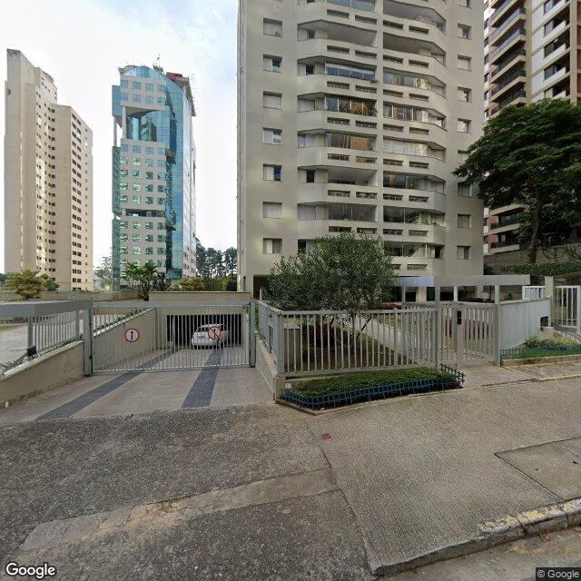 Imagem estática do "Street View" da localização