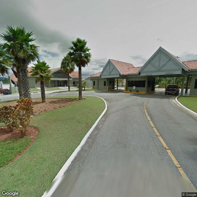 Imagem estática do "Street View" da localização