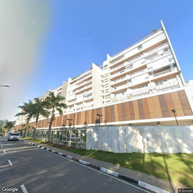 Imagem estática do "Street View" da localização