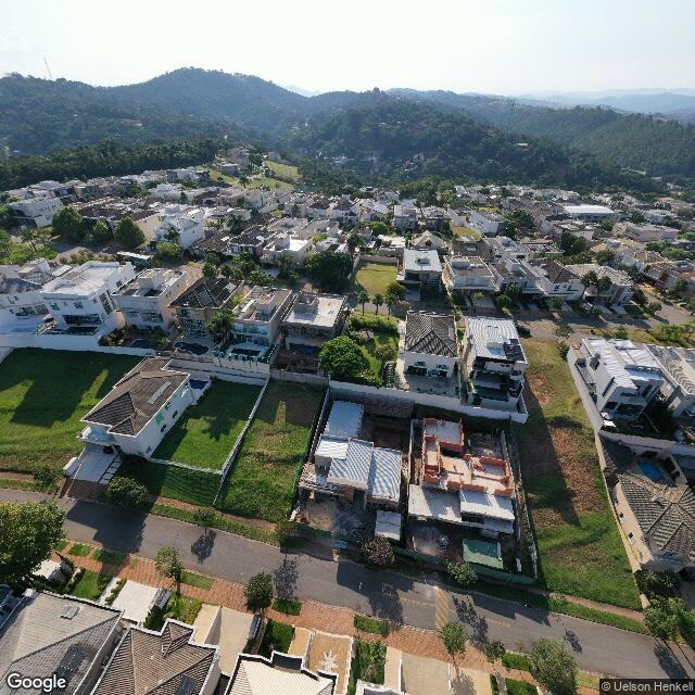 Imagem estática do "Street View" da localização