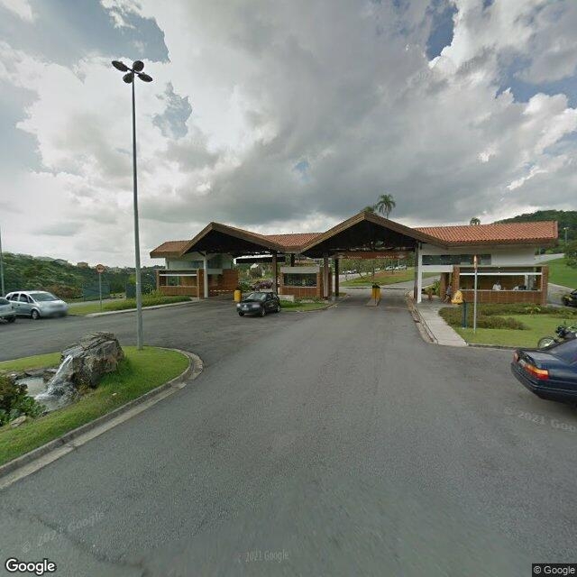 Imagem estática do "Street View" da localização