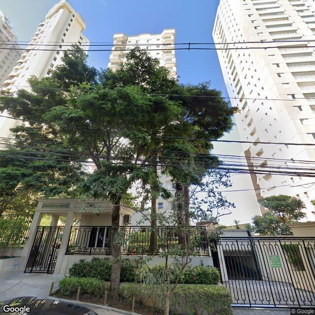 Imagem estática do "Street View" da localização