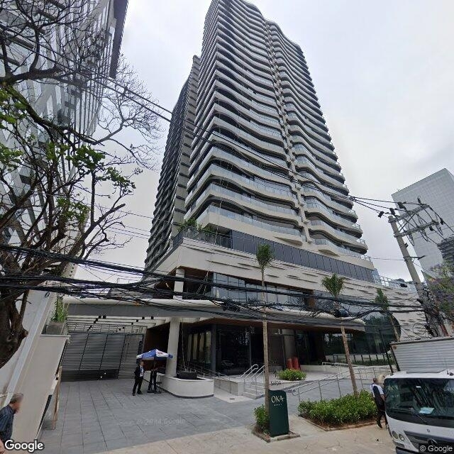 Imagem estática do "Street View" da localização