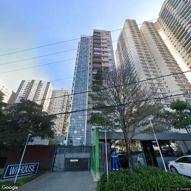 Imagem estática do "Street View" da localização