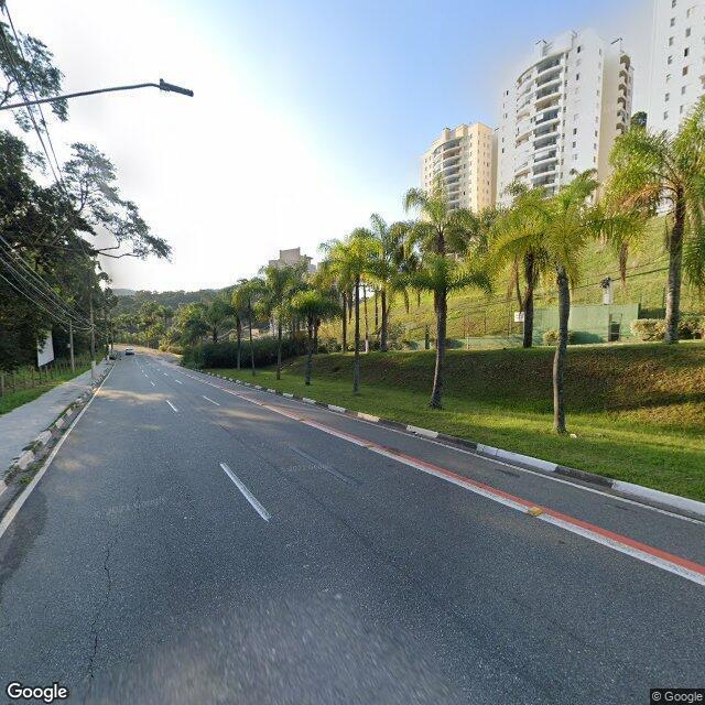 Imagem estática do "Street View" da localização