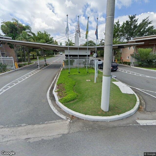 Imagem estática do "Street View" da localização