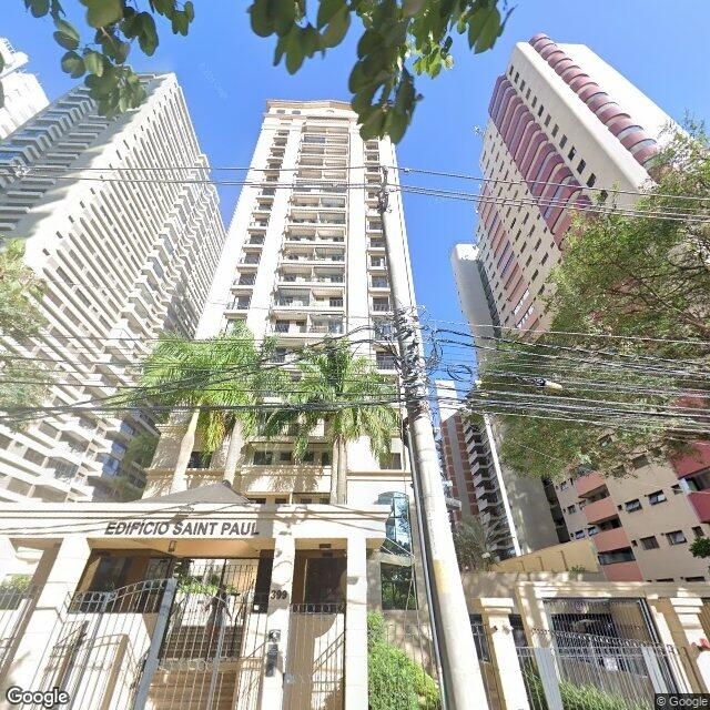 Imagem estática do "Street View" da localização