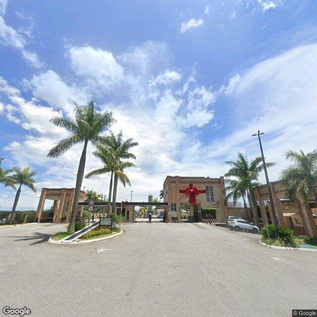 Imagem estática do "Street View" da localização