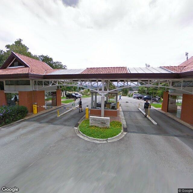 Imagem estática do "Street View" da localização