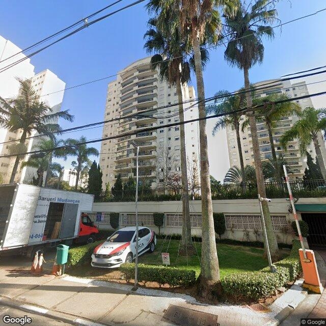 Imagem estática do "Street View" da localização