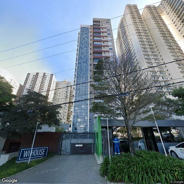 Imagem estática do "Street View" da localização