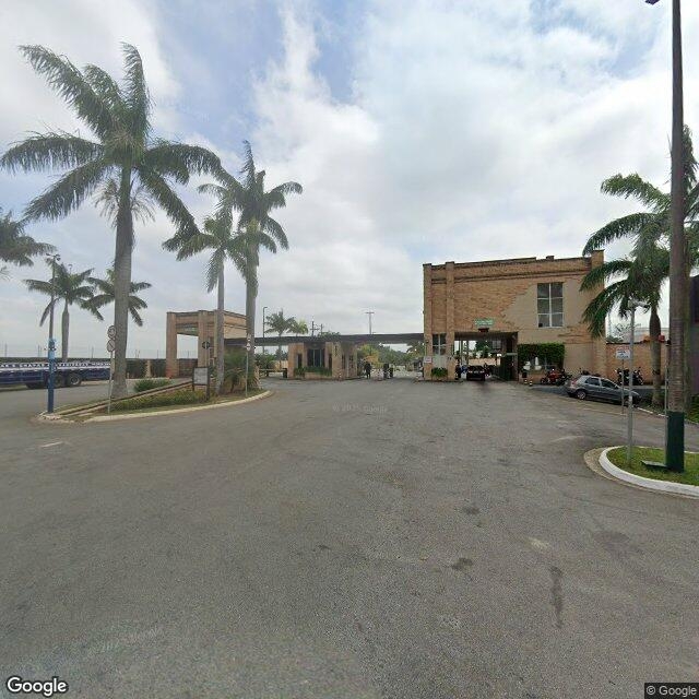 Imagem estática do "Street View" da localização