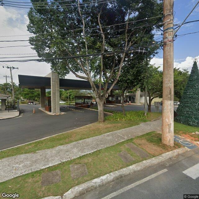 Imagem estática do "Street View" da localização