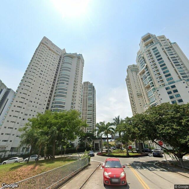 Imagem estática do "Street View" da localização