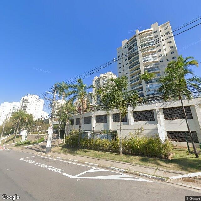 Imagem estática do "Street View" da localização