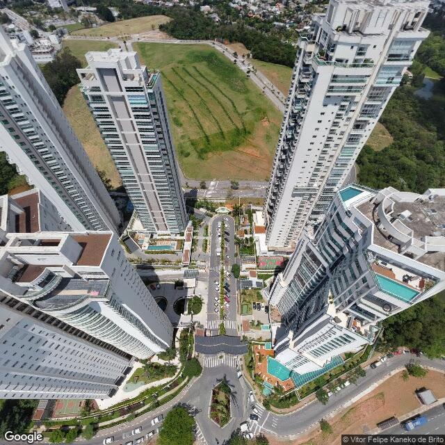 Imagem estática do "Street View" da localização