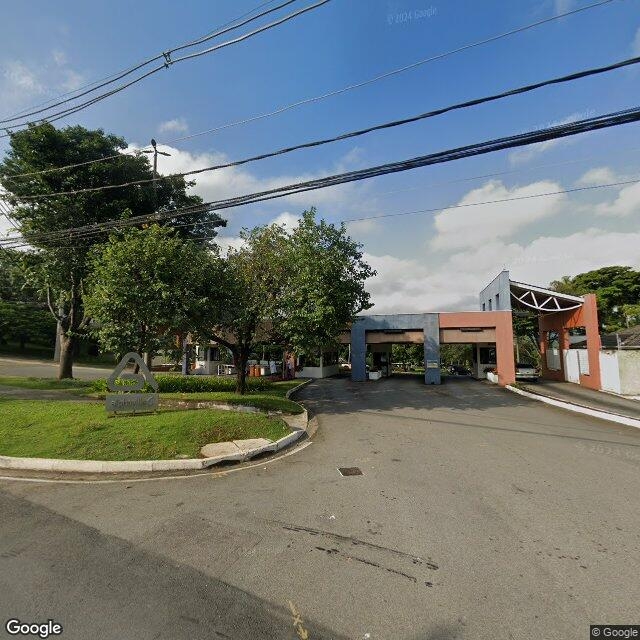 Imagem estática do "Street View" da localização