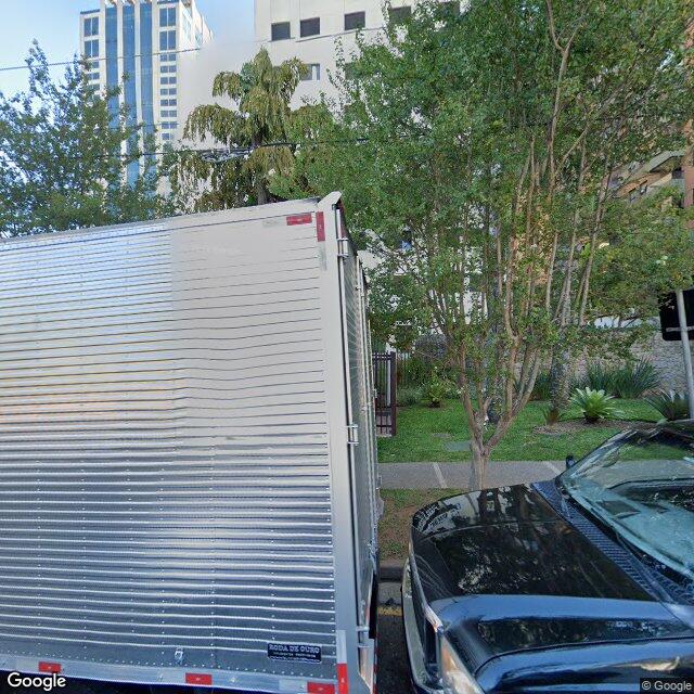 Imagem estática do "Street View" da localização