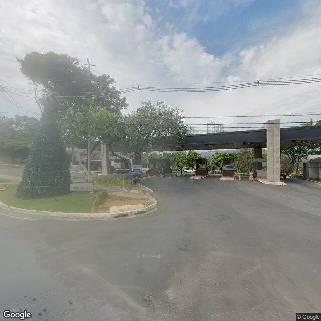 Imagem estática do "Street View" da localização