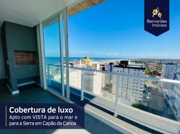 Cobertura de luxo com linda VISTA para o mar em Capão da Canoa