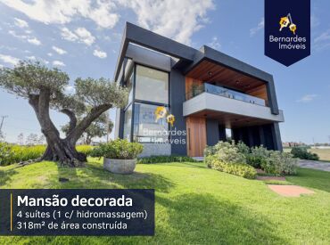 Mansão DECORADA no Condomínio Terrasul em Capão da Canoa