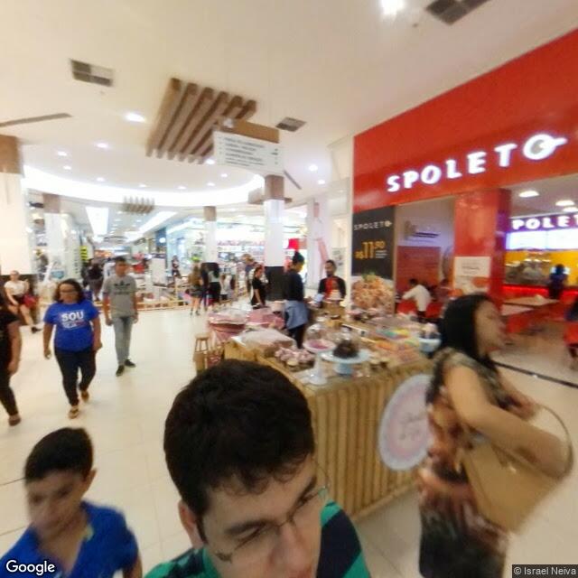 Imagem estática do "Street View" da localização