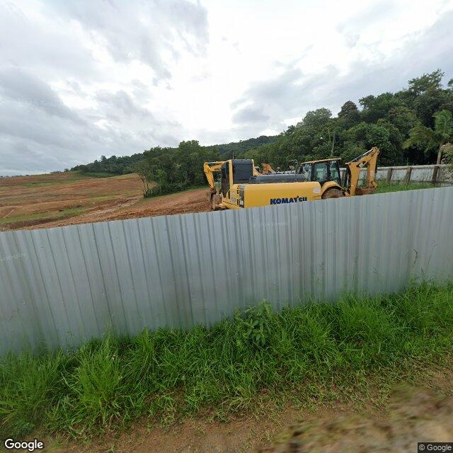 Imagem estática do "Street View" da localização