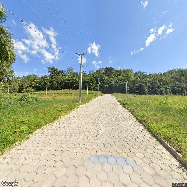 Imagem estática do "Street View" da localização