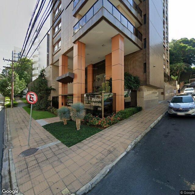 Imagem estática do "Street View" da localização