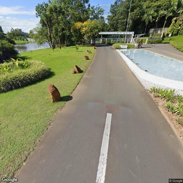 Imagem estática do "Street View" da localização