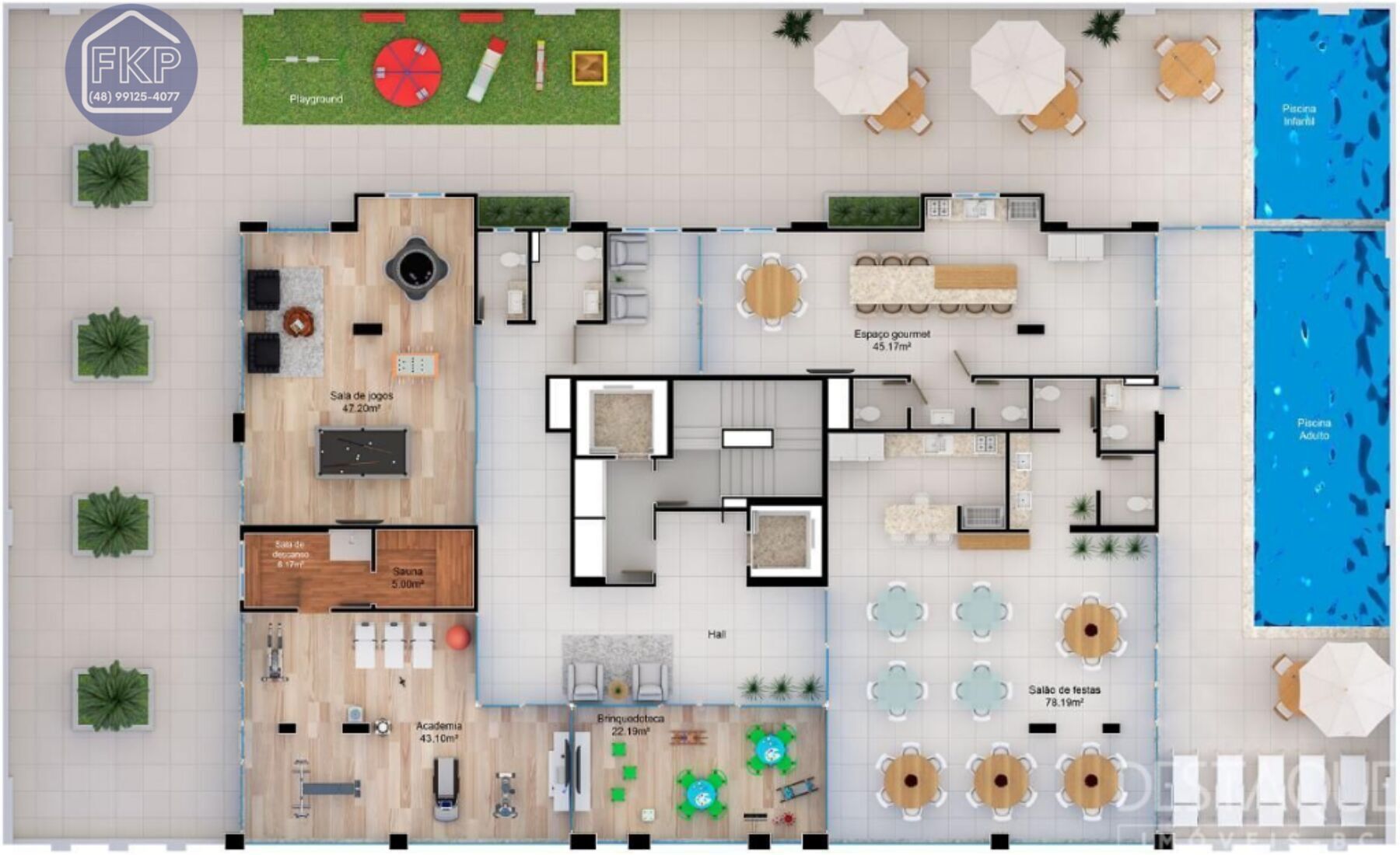 Apartamento para alugar com 4 quartos, 137m² - Foto 41