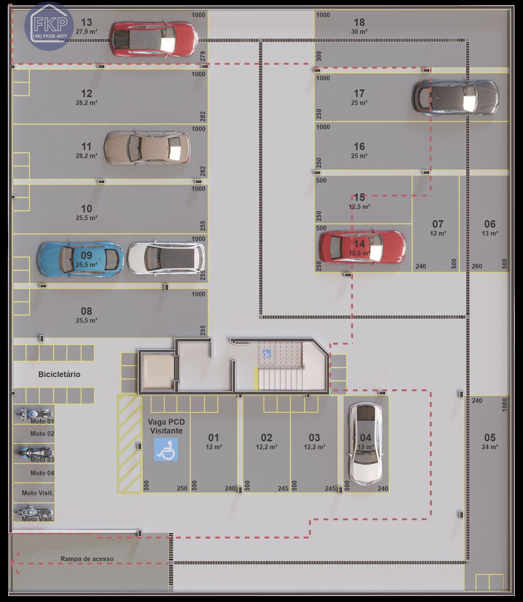 Apartamento à venda com 1 quarto, 48m² - Foto 7