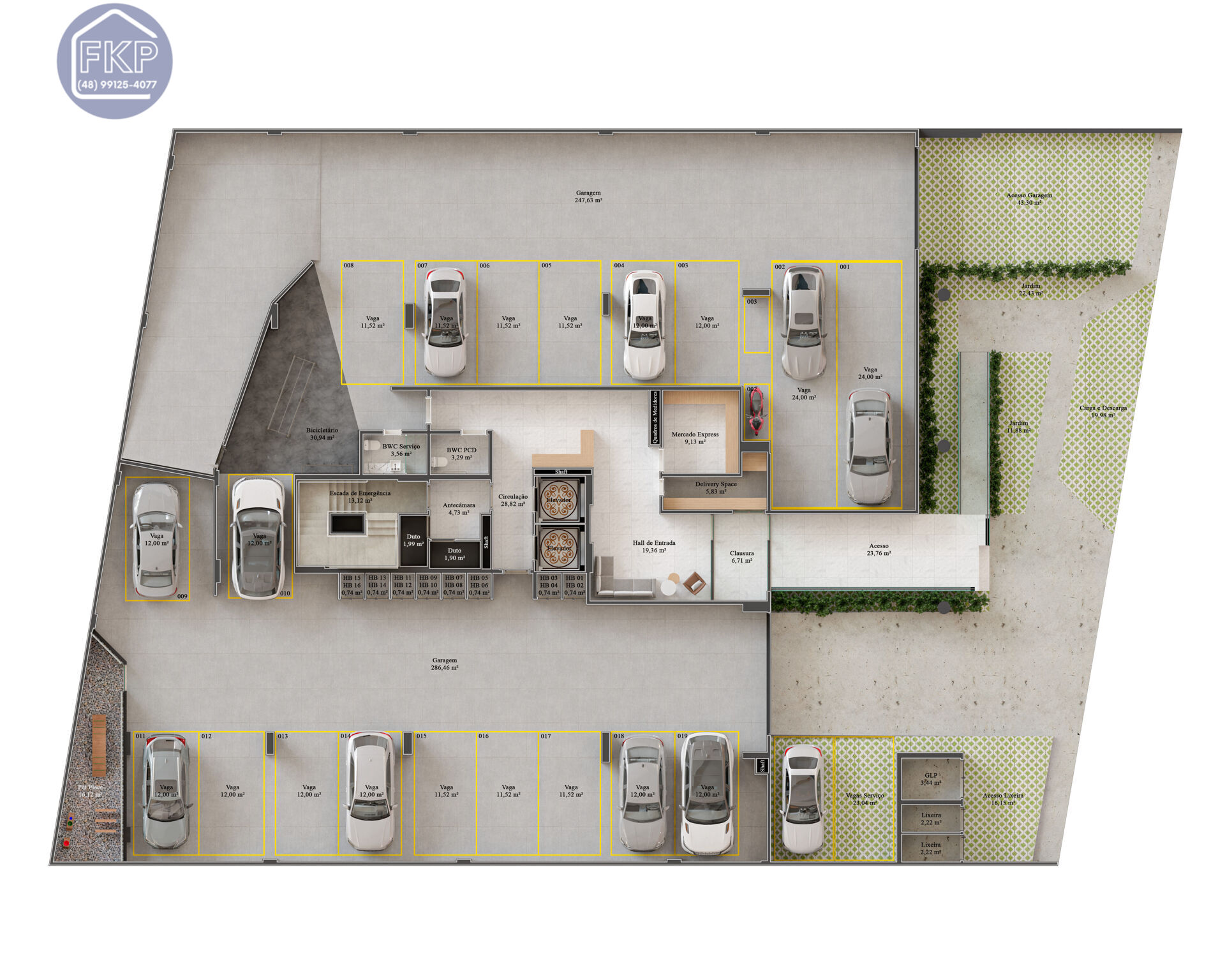 Apartamento à venda com 3 quartos, 84m² - Foto 8